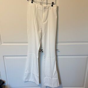 Chic White Flare Pants for Women